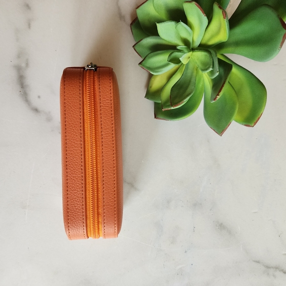 NWT Scottish Brand Rowallan Bonded Leather Travel Jewelry Case Set - Picture 15 of 16